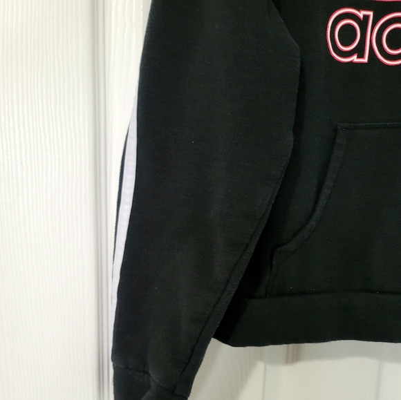 Adidas Youth Pull-Over Crop Hoodie Size L - Picture 7 of 15
